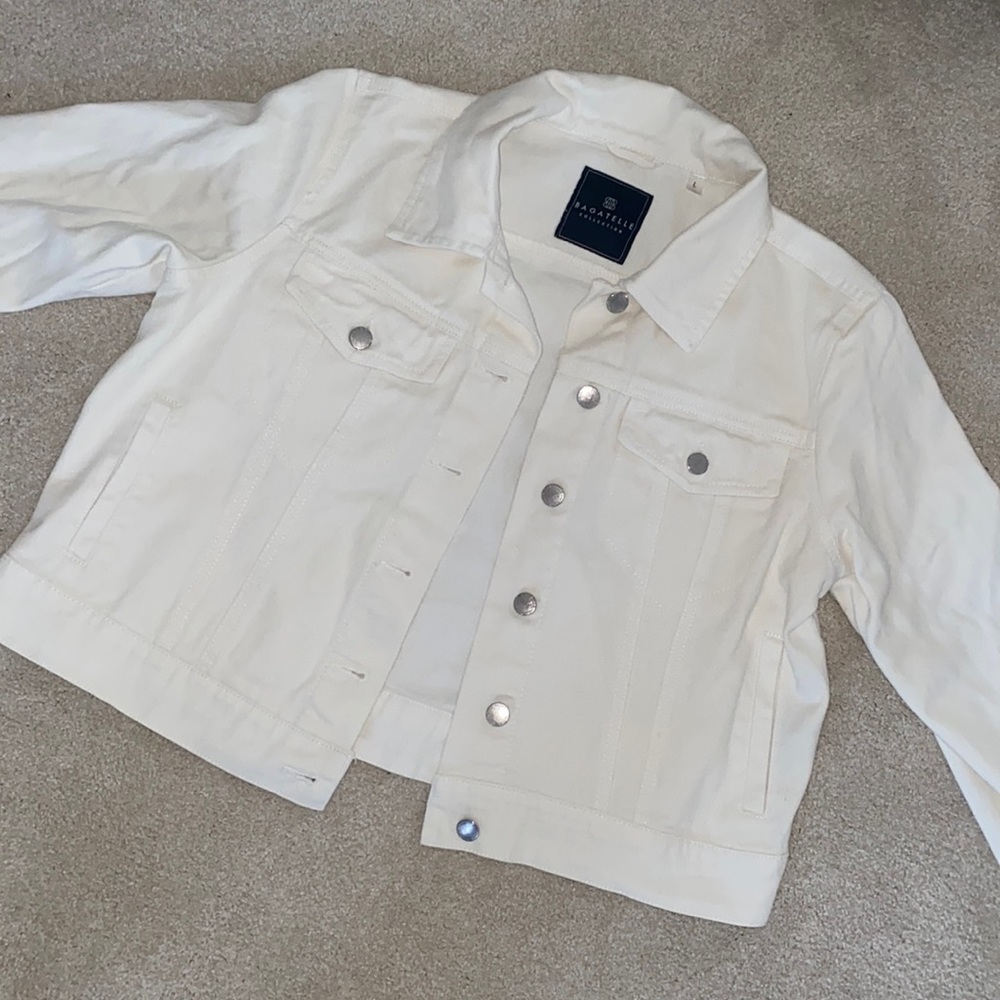 COPY - White jean jacket